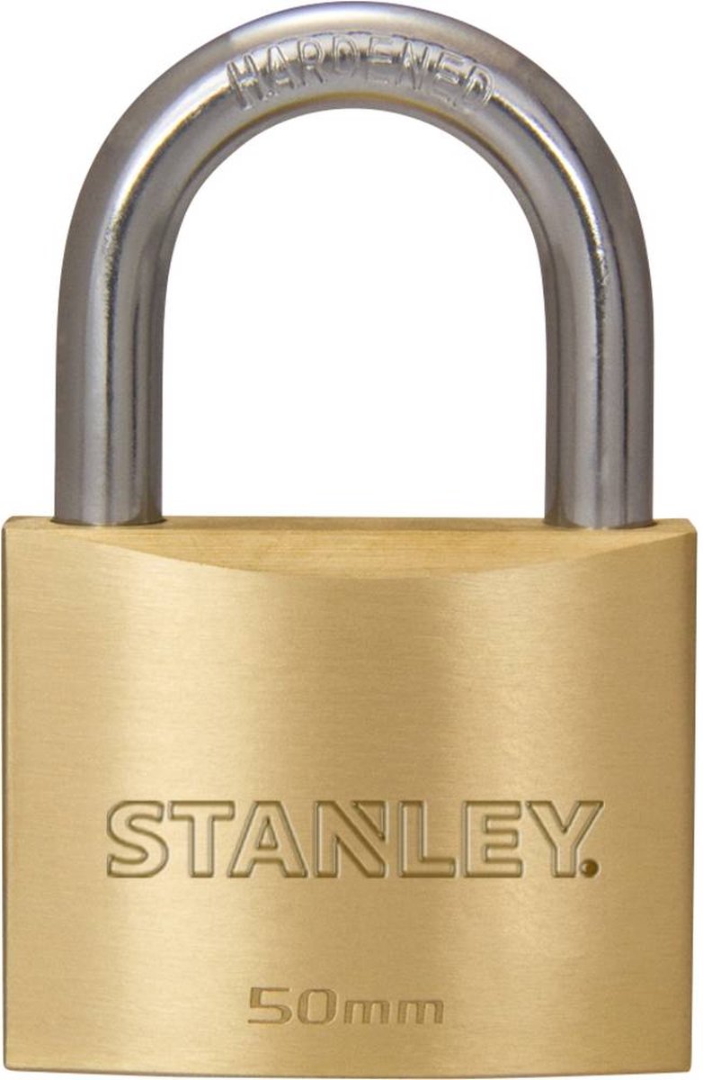 Stanley 81104 371 402 Hangslot 50 mm Gelijksluitend Sleutelslot