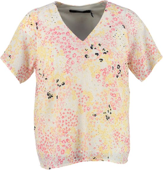 Vero moda gevoerd polyester blouse shirt - valt kleiner - Maat M