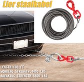 Lier Kabel Vervanging Draadkabel |4400LBS |15m