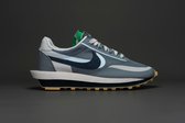 NIKE LD WAFFLE X SACAI X CLOT KISS OF DEATH 2 COOL GREY DH3114-001 Maat 45.5 Grijs