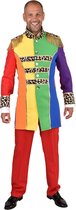 Magic By Freddy's - Grappig & Fout Kostuum - Door De Regenboog Gevallen Gordy Man - multicolor - XL - Carnavalskleding - Verkleedkleding