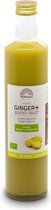 Mattisson - Biologische Ginger+ Boost - Gemberdrank uit Gembersap, Rijstsiroop, Citroensap & Specerijen - Gember Booster Supplement - 500 ml