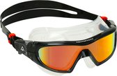 Aquasphere Vista Pro - Zwembril - Volwassenen - Orange Titanium Mirrored Lens - Grijs/Oranje