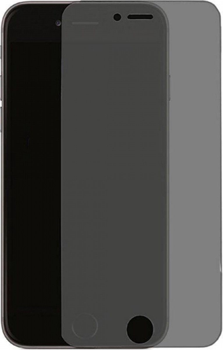 LuxeBass Privacy screenprotector geschikt voor iPhone 8 Plus - glas scherm - bescherming