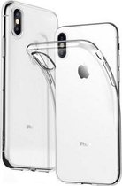 LuxeBass Hoesje geschikt voor iPhone X/XS Hoesje Transparant - Siliconen Case - telefoonhoes - gsm hoes - gsm hoesjes