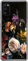 Geschikt voor Samsung Galaxy A41 hoesje - Bloem - Rozen - Patronen - Siliconen Telefoonhoesje