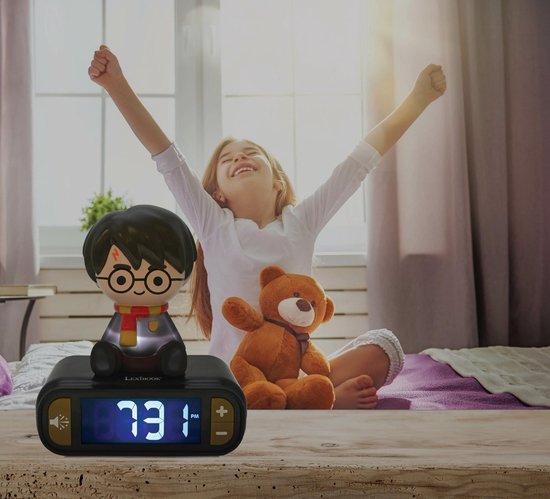 Wekker Harry Potter avec veilleuse et sons 3D | bol