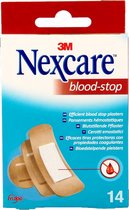 Nexcare™ Blood-Stop Bloedstop pleisters, beige, assortiment, 14 pleisters, N1714AS