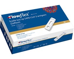FlowFlex Corona Zelftest – 5-pack – Sneltest – Antigeen