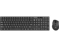 Natec -NZB-1440- Draadloze 2in1 - Stingray - Toetsenbord+Muis Set (US)