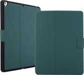 Mobigear - Tablethoes geschikt voor Apple iPad 9 (2021) Hoes | Mobigear Slim Folio Bookcase + Stylus Houder - Groen