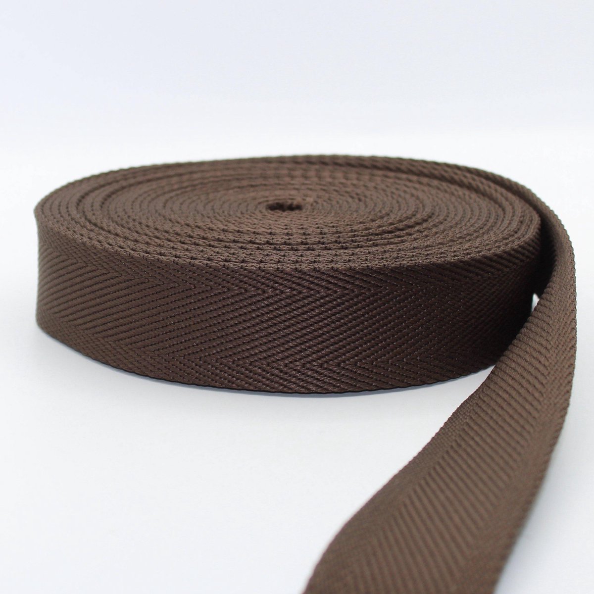 Leduc 5 meter klassieke Visgraat Tassenband 38 mm 65% polyester 35% katoen