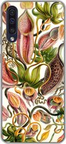 Geschikt voor Samsung Galaxy A50 hoesje - Nepenthaceae - Kunst - Bloemen - Siliconen Telefoonhoesje