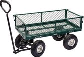 Draper Tools Tuinwagen staalgaas 86,5x46,5x21 cm groen en zwart