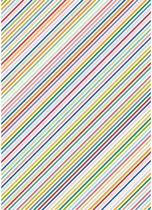 Paperpatch decoupagepapier Multicolor Stripes