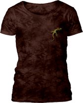 Ladies T-shirt Pocket Gecko XXL