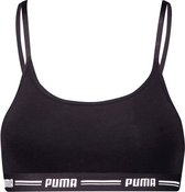 Puma - Iconic Casual Bralette - Dames Bralette - XS - Zwart