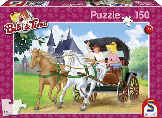 Schmidt Spiele Bibi & Tina Jeu de puzzle 150 pièce(s) Dessins animés