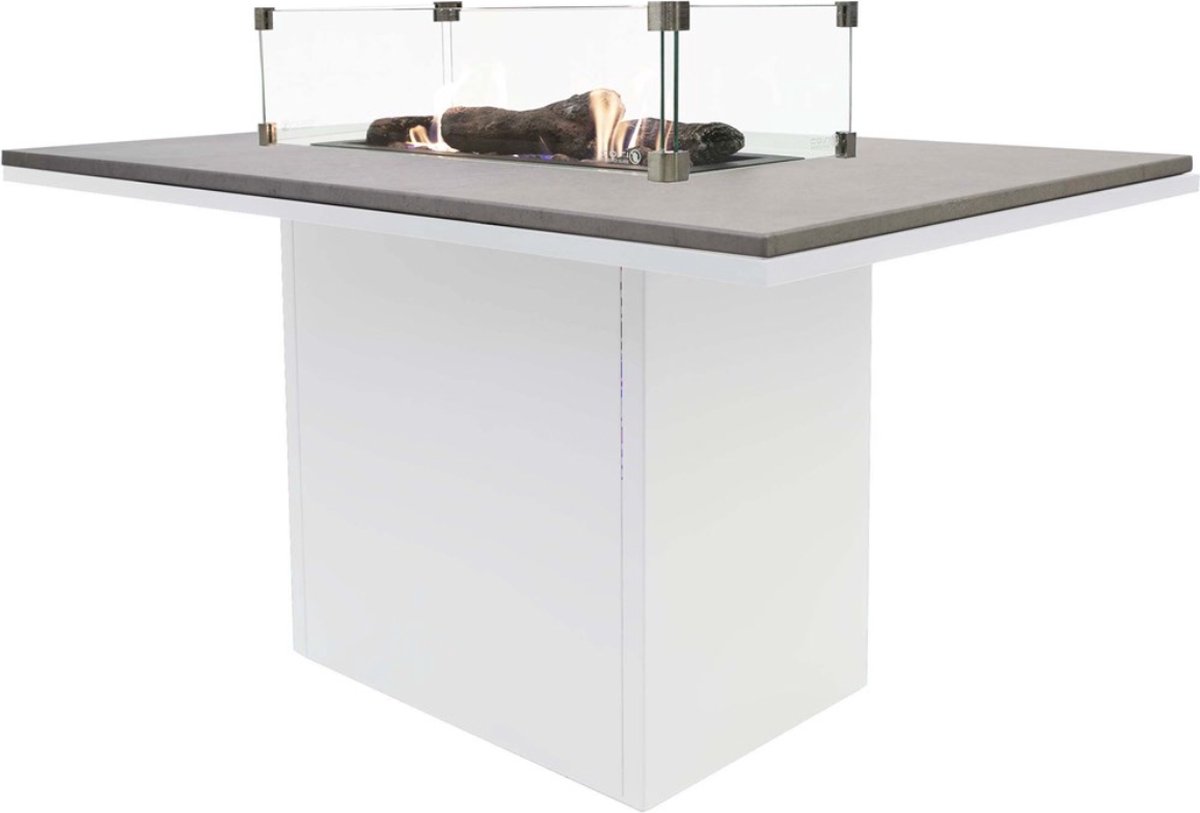 Cosi Cosiloft 120 - Fire Table - White with Grey