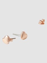 Stud Oorbellen Harly: Tiny Heart Rose Gold Pale