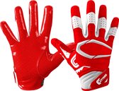 Cutters | American Football | S451 Receiver Handschoenen | Volwassenen | Rood | X-Large