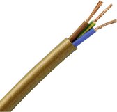 Kopp 152305846 Geïsoleerde kabel H03VV-F 3 G 0.75 mm² Zwart 5 m