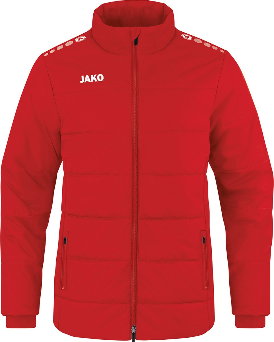 JAKO Coachjas Team Zonder Capuchon Rood Maat L