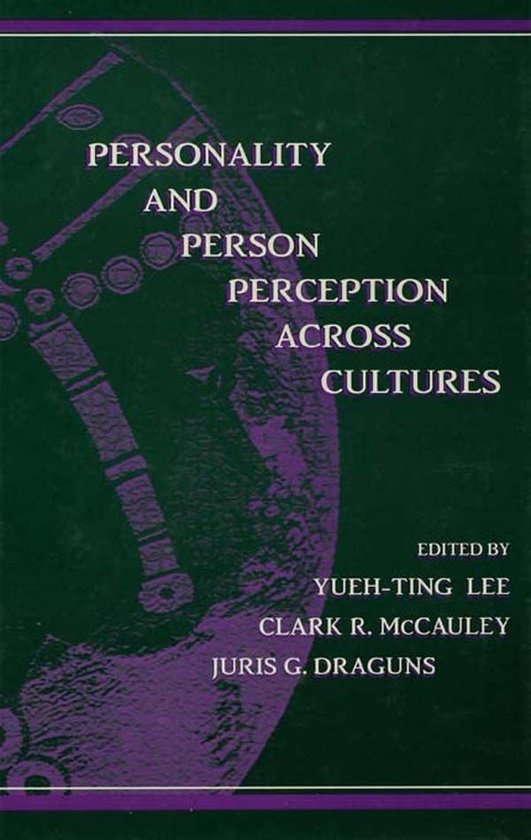 Personality and Person Perception Across Cultures - cover
