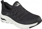 Skechers Arch Fit dames sneaker - Zwart - Maat 36