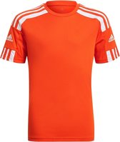 adidas - Squadra 21 Jersey Youth - Oranje Voetbalshirt - 116 - Oranje