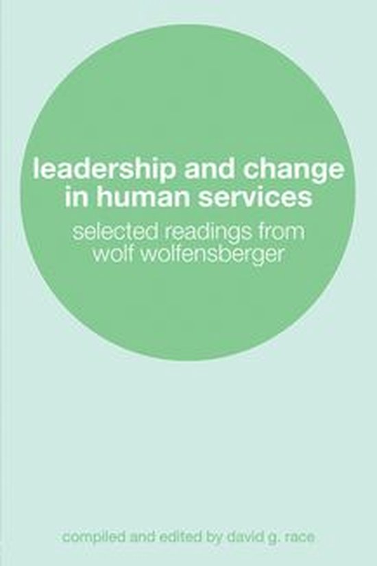 Leadership and Change in Human Services - cover
