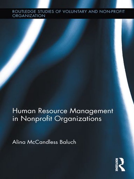 Human Resource Management in Nonprofit Organizations - cover