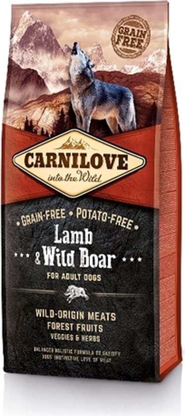 CARNILOVE LAMB/WILD BOAR AD 12KG