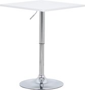 furnibella - In hoogte verstelbare bartafel wit