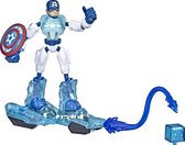 Marvel Avengers Bend and Flex Captain America Ice Mission - Speelfiguur 15cm
