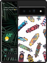 Pixel 6 Pro Hardcase hoesje Skateboards - Designed by Cazy