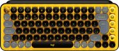 Logitech Pop Keys - Draadloos Mechanisch Emoji Toetsenbord - Qwerty - Blast Yellow