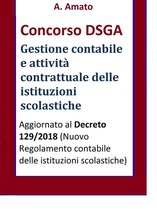 Concorso DSGA - La gestione contabile e l’attività contrattuale delle istituzioni scolastiche