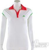 adidas - Barr Cap Polo - Kinder Tennis polo's - 176 - White/FreshPink/Green