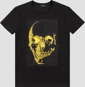 Antony Morato - t-shirt - mannen - skull - geel zwart - maat S