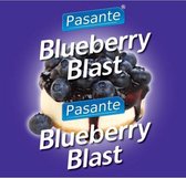 Blauwe Bessen smaak - Flavoured - Condoom - Anoniem verstuurd - Per Stuk