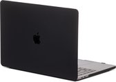 Lunso - cover hoes - MacBook Pro 13 inch (2012-2015) - Mat Zwart (uitsparing)