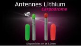 Fun Fishing Carpodrome Lithium Antenna 3mm - Kleur : Rood