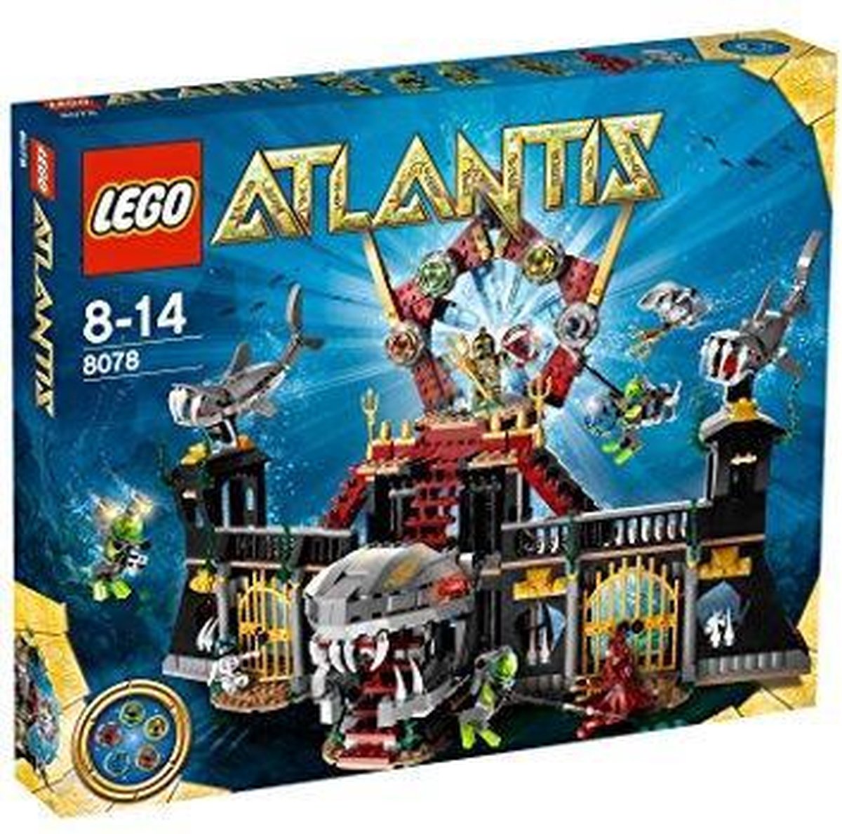 LEGO Atlantis Poort Naar Atlantis - 8078 | bol.com