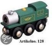 Mentari, Houten Stoomlocomotief (groen)