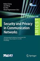 Lecture Notes of the Institute for Computer Sciences, Social Informatics and Telecommunications Engineering 198 - Security and Privacy in Communication Networks