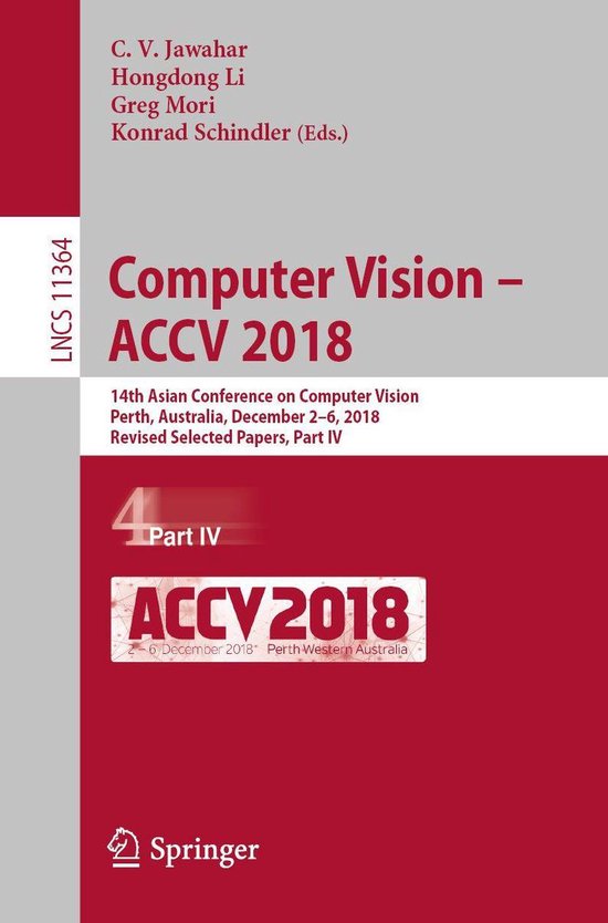 Springer Nature Proceedings Computer Science 4 - Computer Vi ... - cover