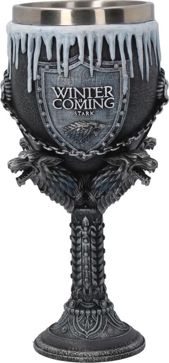 Game of Thrones Wijnglas - House Stark Goblet 17.5cm