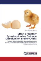 Effect of Dietary Pyrroloquinoline Quinone Disodium on Broiler Chicks