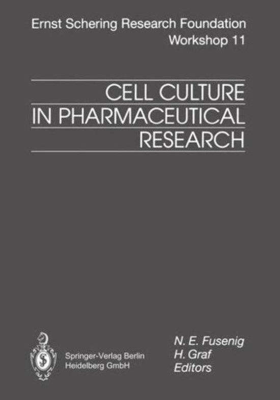 Cell Culture in Pharmaceutical Research 9783540581413 Boeken